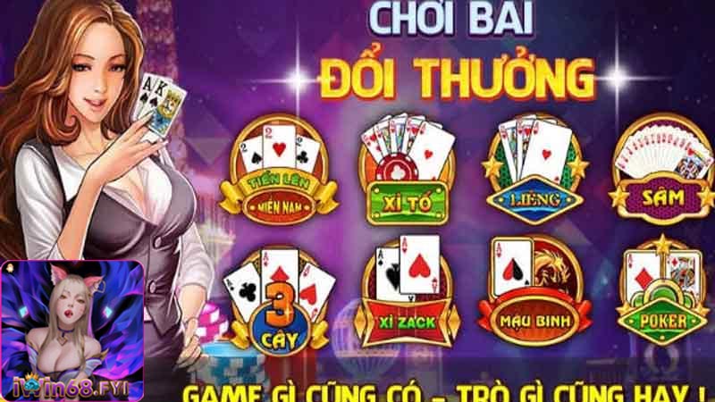 Cách thức tham gia game bài đổi thưởng iwin68